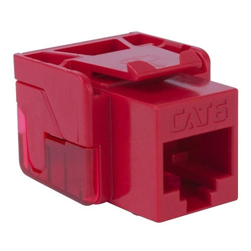 ICC Icc IC1078L6RD Cat6 Ez Keystone Module Red