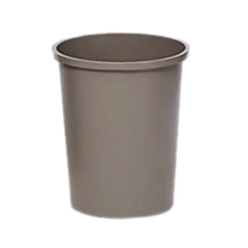 Rubbermaid FG294700GRAY Untouchable Garbage Receptacle Round 44-3/8 qt Replacement FG294700 GRAY