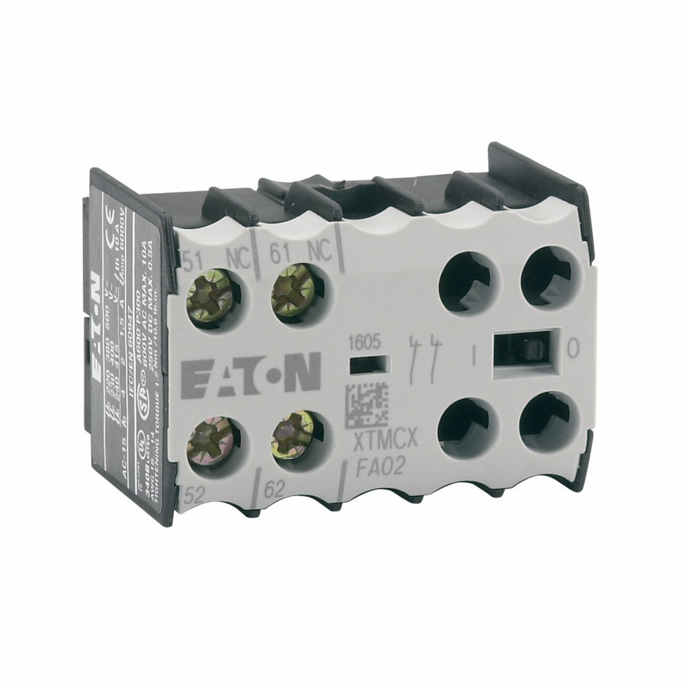 Eaton XTMCXFA02 Mini Contactor Acc. F Power Auxiliary Contact