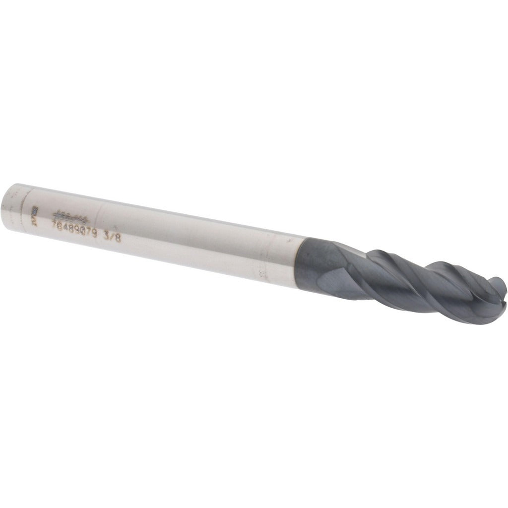 ACCUPRO Accupro 12184507 Ball End Mill 0.375 in 3 Flute Carbide