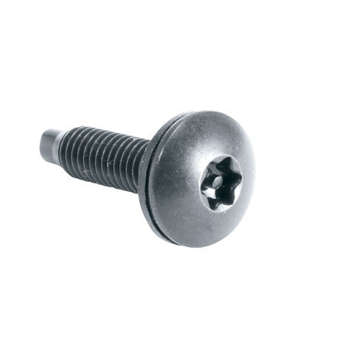 MIDDLE ATLANTIC Middle Atlantic HTX Black Rack Mounting Screws with Washers 50 Pack