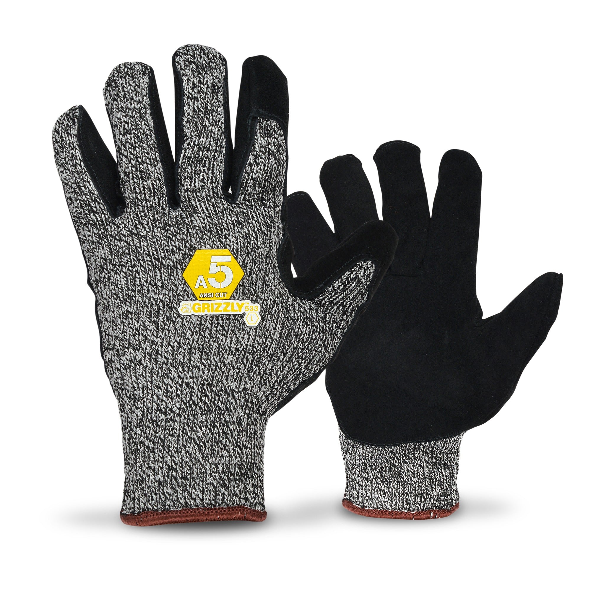 TRULINE Truline A197793 Cut-Resistant Leather Gloves (1 Pair)