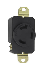 Pass & Seymour L830R Turnlok Single Receptacle, 30amp 480V