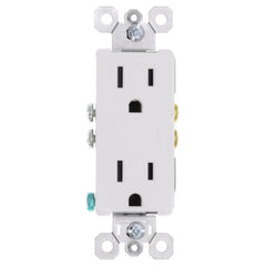 Pass & Seymour 885TRW Legrand Radiant 15A Decorator Tamper-Resistant Receptacle