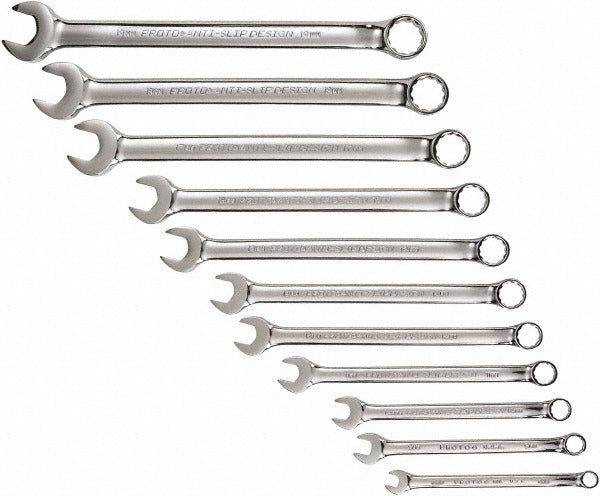 PROTO Proto J1200HM11T5 Combination Wrench Set 11 Pc Metric