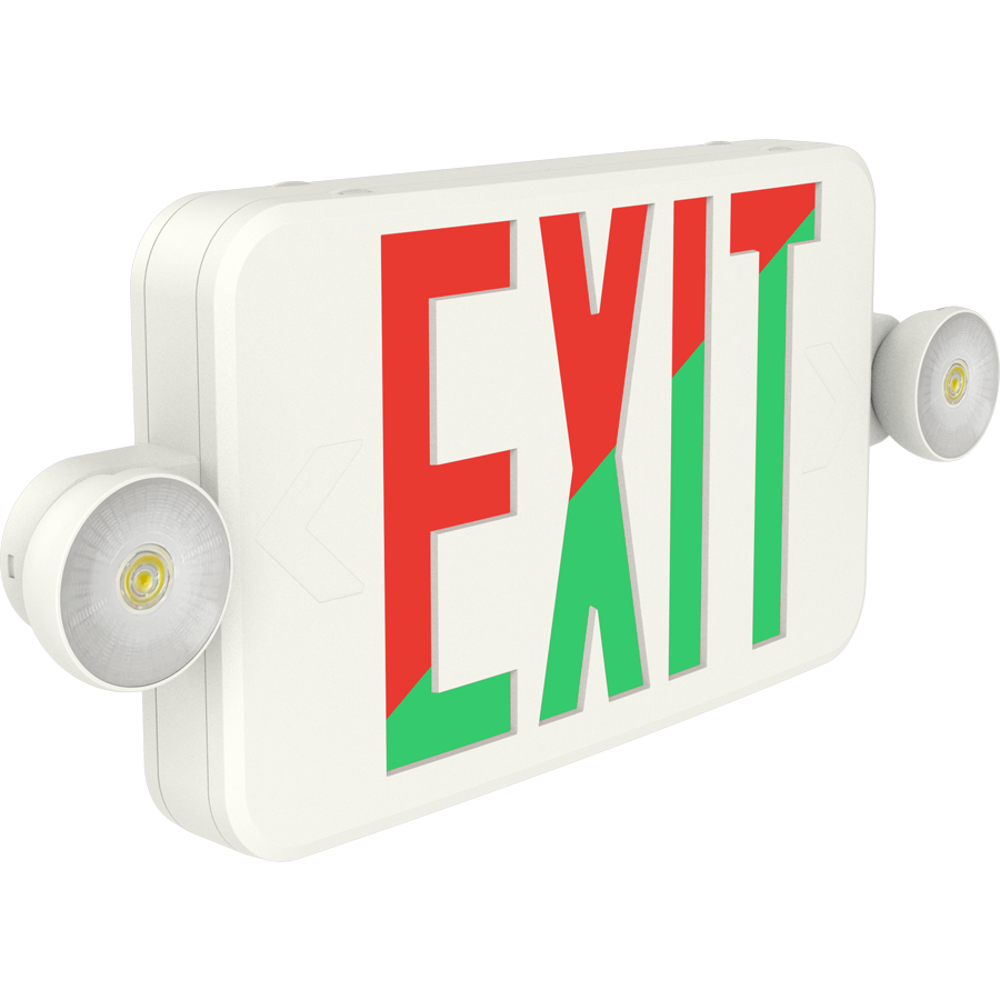 RAB Rab ECOMBO34-RG Exit Combo 1.8W (2-Head 330Â°/40Â°)