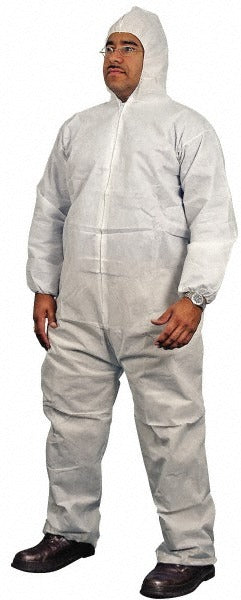 PRO-SAFE Pro-safe KM-CVL-SMS-HE-5XL-WHITE Sms Coveralls 5XL White