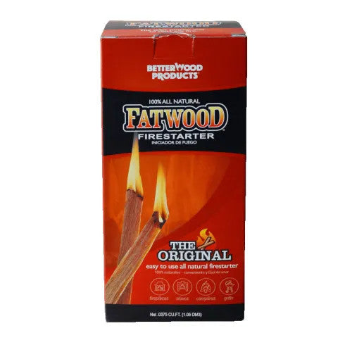 BETTER WOOD PRODUCTS Better Wood Products 9983 Fatwood Firestarter Box 1.5 Pounds Pack