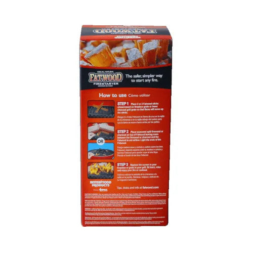 BETTER WOOD PRODUCTS Better Wood Products 9983 Fatwood Firestarter Box 1.5 Pounds Pack