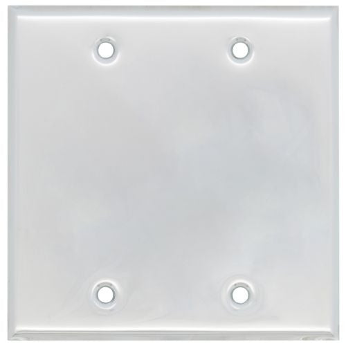 SLOAN Sloan 0305186PK EL139 Plate 2 Gang 4-1/2 Sq Blank