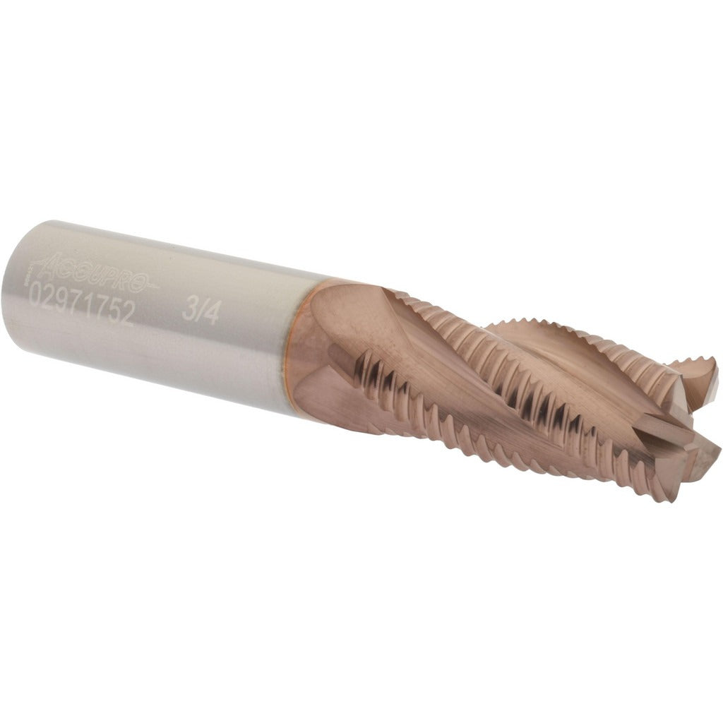 ACCUPRO Accupro 12179550 Square End Mill 4 Flutes Solid Carbide