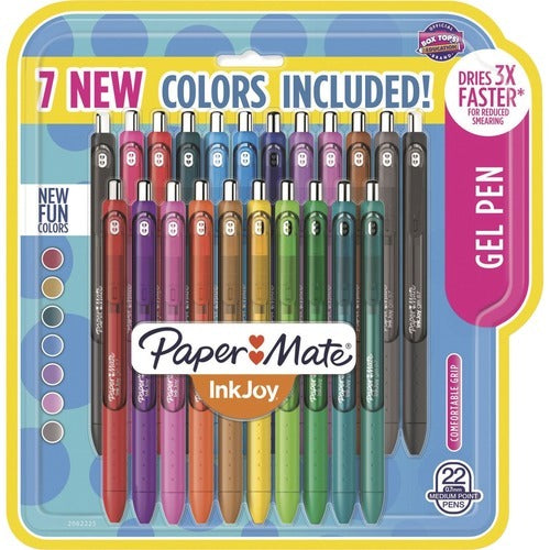 PAPER MATE Paper Mate PAP2062225 Retractable Gel Pen 22-pack
