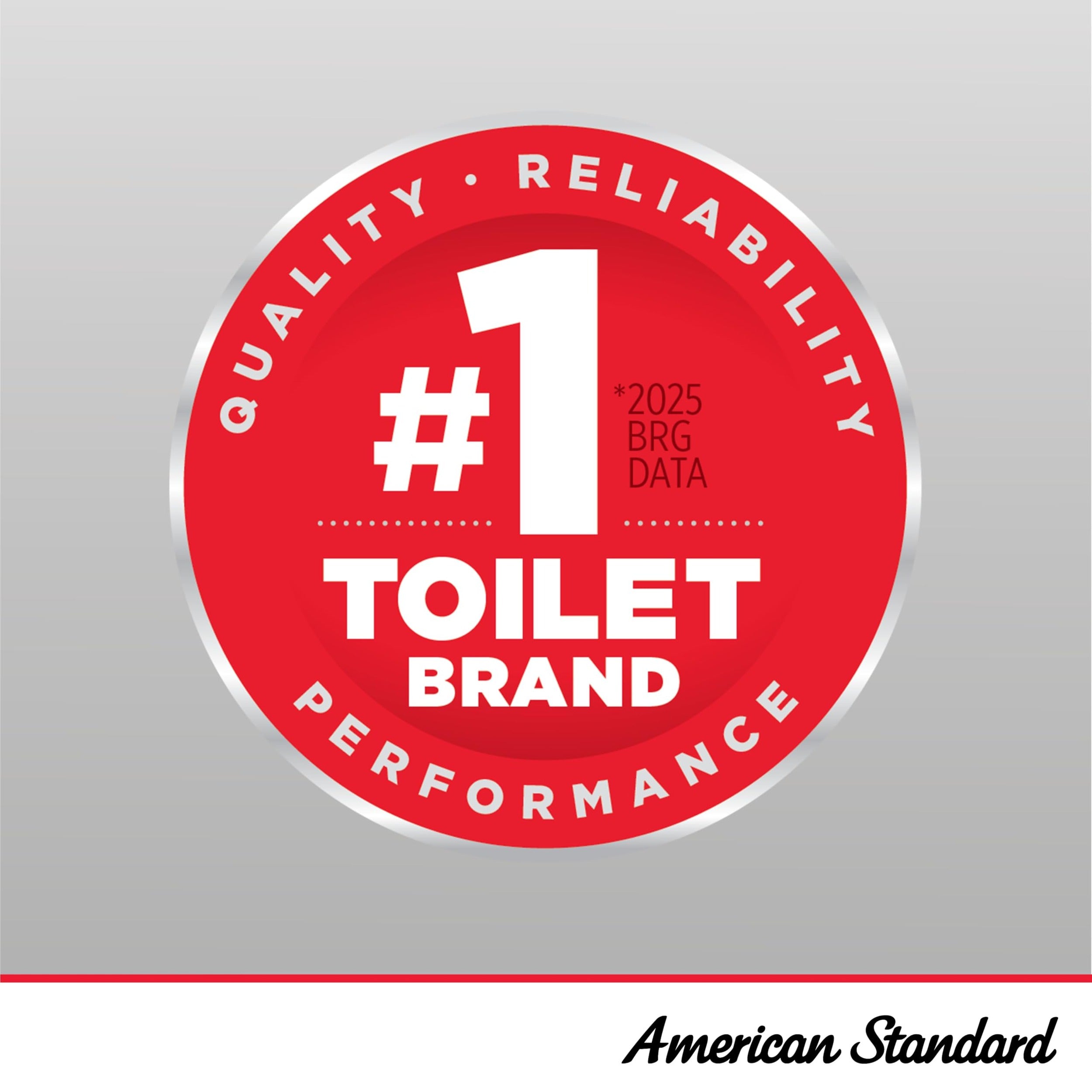 AMERICAN STANDARD American Standard 3708216.020 Dual Flush Round Toilet Bowl