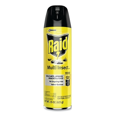 Raid 300819 Multi Insect Killer 15 oz Aerosol Can 12PK