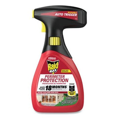 Raid 316224 Max Perimeter Protection Spray 30 fl oz Reusable Auto-Trigger Spray Bottle