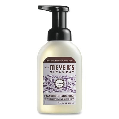 Mrs. Meyer's Clean Day 662031 Foaming Hand Soap Lavender 10 fl oz