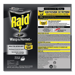 RAID 668006 Wasp and Hornet Killer 33 14 oz Aerosol Can