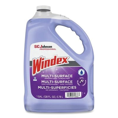 Windex 697262 Non-Ammoniated Streak-Free Shine Cleaner, 1 gal, Jug