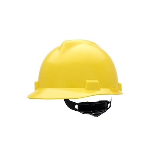 MSA SAFETY Msa Safety C217093 Super V Cap Style Hard Hat 12 per case