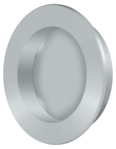 DELTANA Deltana FP238U26D Round Flush Pull Satin Chrome