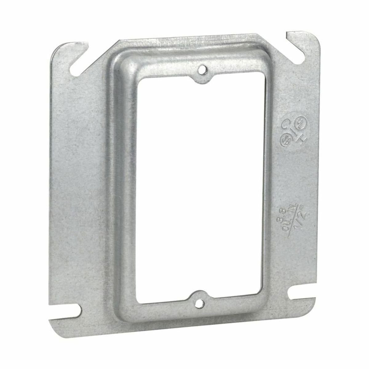 EATON EATON TP489 Square Mud Ring 1-Device 5/8 Raised 4 In