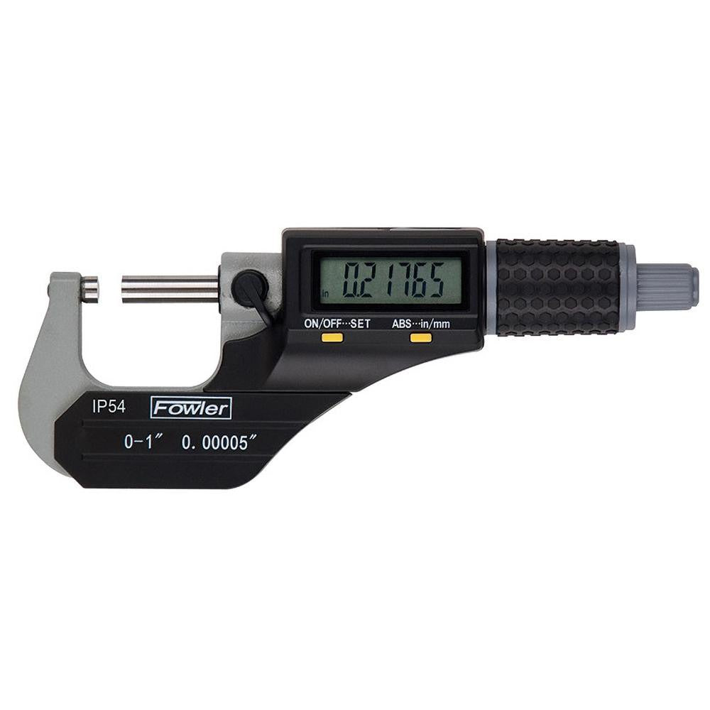 FOWLER Fowler 54-860-002-1 Electronic Outside Micrometer 2 in