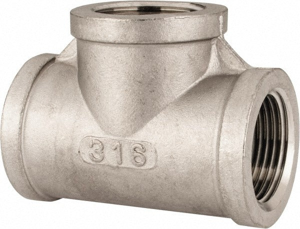 VALUE COLLECTION Value Collection 6TB1 Pipe Tee 1 in 316 Ss Threaded 150 Psi