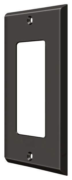 DELTANA Deltana SWP4754U10B Single Rocker Switch Plate