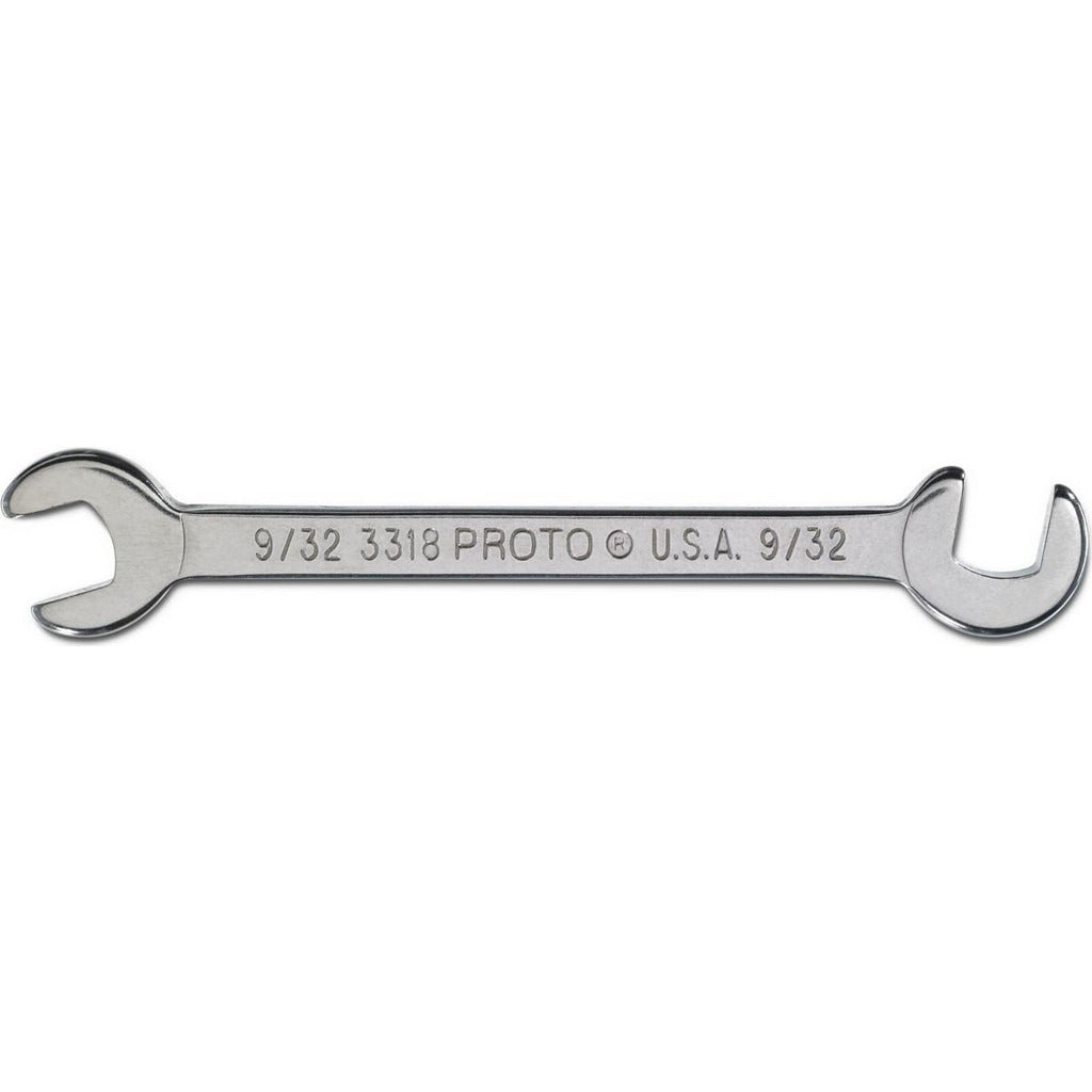 PROTO Proto J3318 Open End Wrench Double End 9/32 Inch