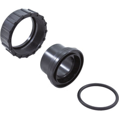 Waterco 122257BLK Half Union 2 with O-Ring 1-1/2 Slip Trimline