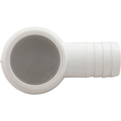 Waterway Plastics 411-3490 90 Degree Spigot to Ribbed Barb Elbow Adapter