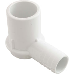 Waterway Plastics 411-3490 90 Degree Spigot to Ribbed Barb Elbow Adapter