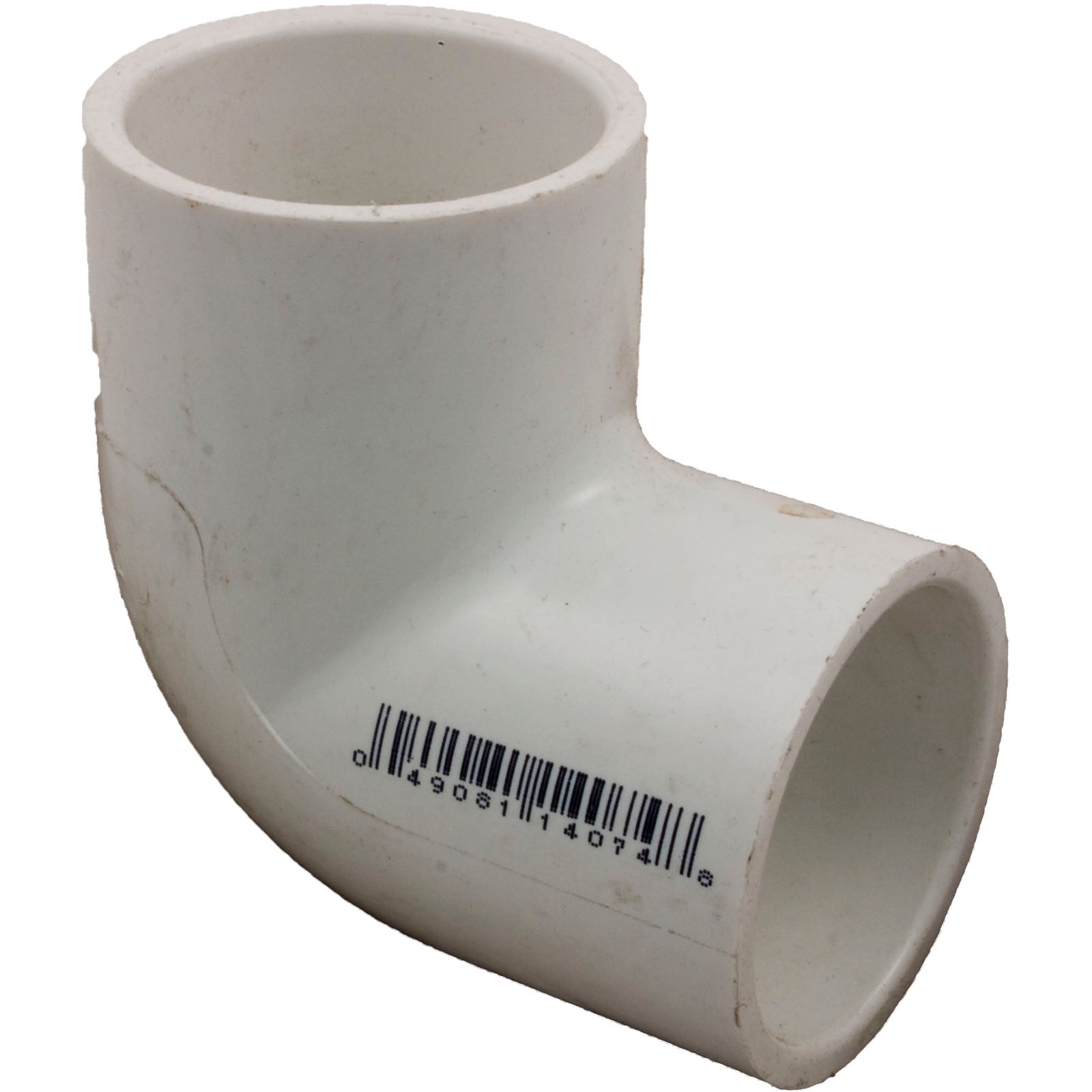 LASCO 406-012 PVC 90 Degree Elbow 1-1/4 Inch Slip Connection