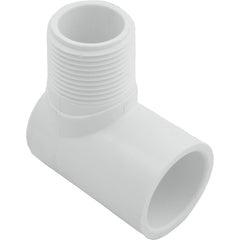 LASCO 410-010 PVC 90 Elbow Schedule 40 1 Inch Slip x 1 Inch MPT