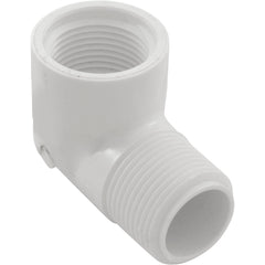 LASCO 412-007 PVC 90 Degree Elbow, 3/4 Inch MPT x 3/4 Inch FPT