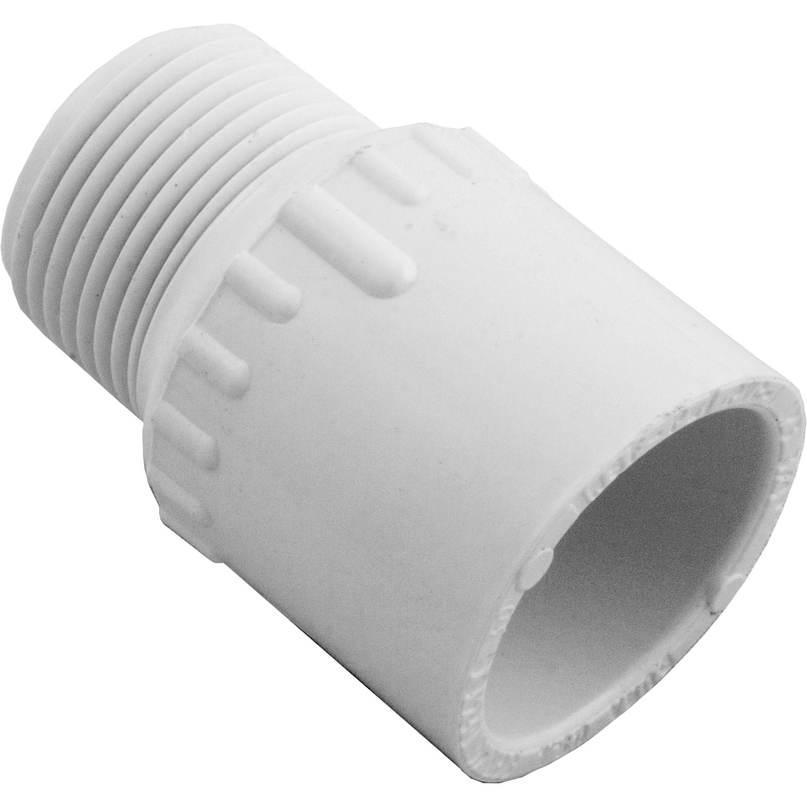 LASCO 436-007 Schedule 40 PVC MPT x Slip Male Adapter