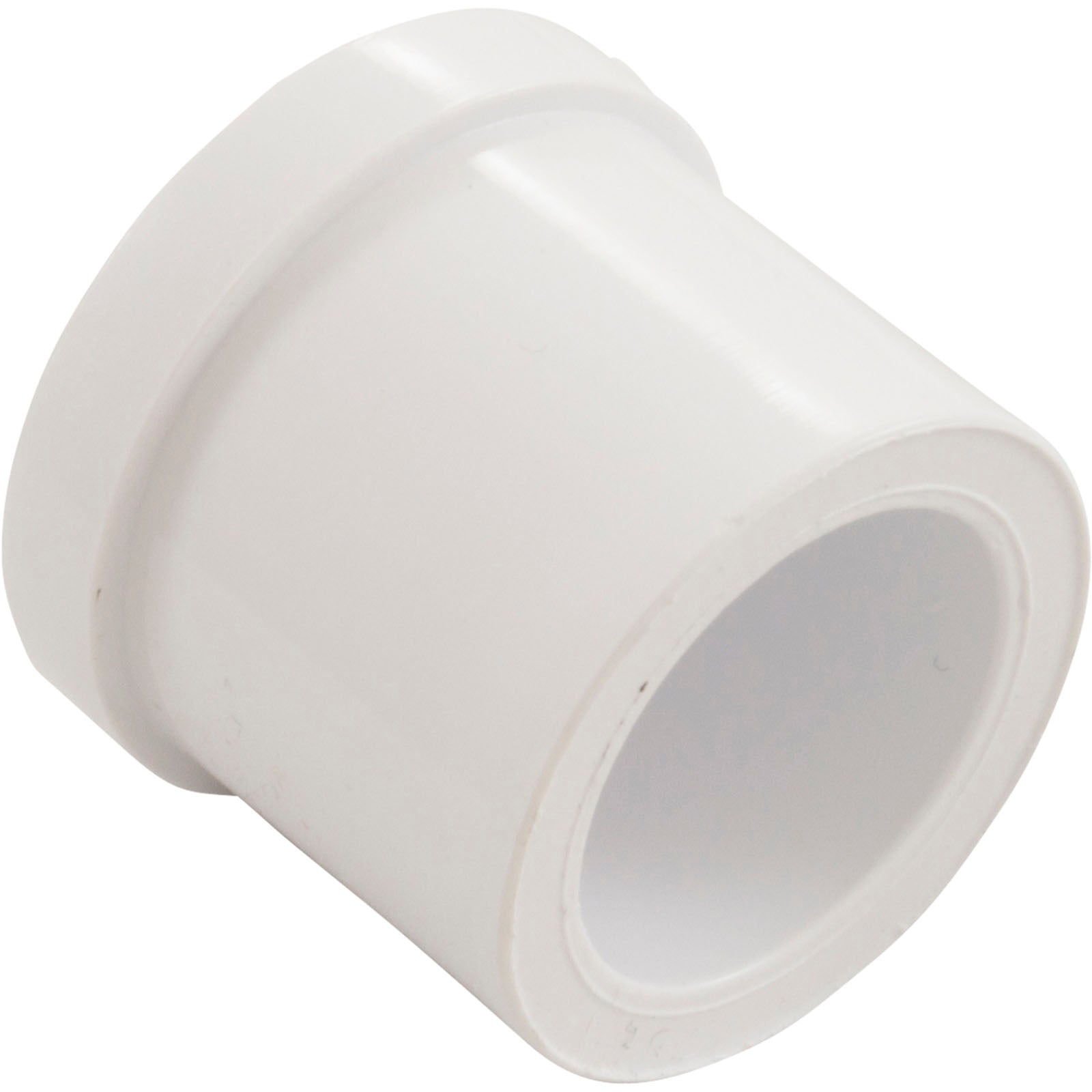 Lasco 449-010 1 Inch Spigot White PVC Plug Schedule 40