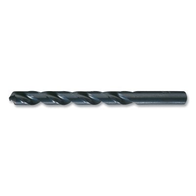 Chicago-Latrobe 45625 150ASP Heavy-Duty Black Oxide Jobber-Length Drill Bit 0.3906 in dia Cutting 5.125 in OAL 25/64 in