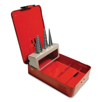 Cle-Line C20325 1874 Bright Step Specialty Drill Set 3/16 in to 3/4 in Multi-stepped Bits 118 Degree Point Angle