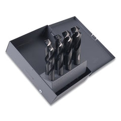 CLE-LINE C22761 Series 1877 General Purpose Silver & Deming Drill Bit Set 8-Pc 9/16 in-1 in