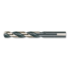 CLE-LINE C23847 Heavy Duty Mechanics Length Drill Bit 135 Degree Point Angle 21/64 inch Cutting Diameter