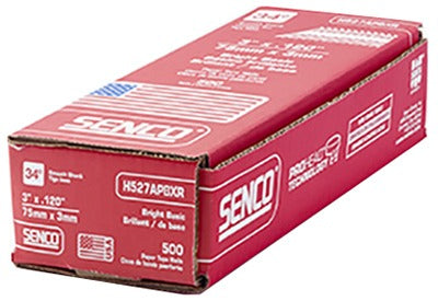 SENCO Senco K527APBXR Framing Nail 0.131x3 Smooth Full Head 500ct