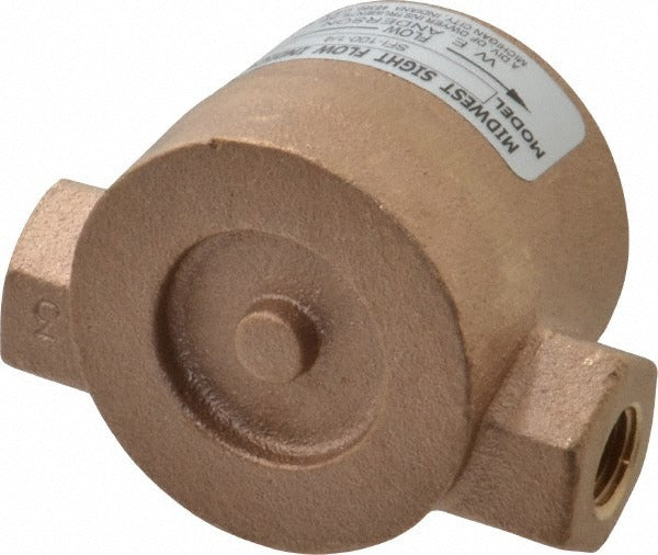 DWYER Dwyer SFI-100-1/4 Sight Flow Indicator 0.25 in Bronze