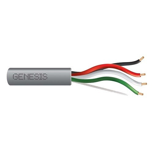 SOUTHWIRE Genesis Cable 21221009 16/4 Stranded Riser Cable 1000 Ft Gray