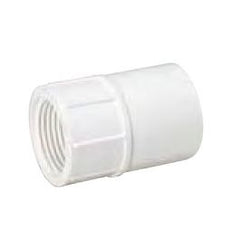 MUEL 435-005 Schedule 40 PVC Adapter, 1/2 Inch, Slip x FPT End