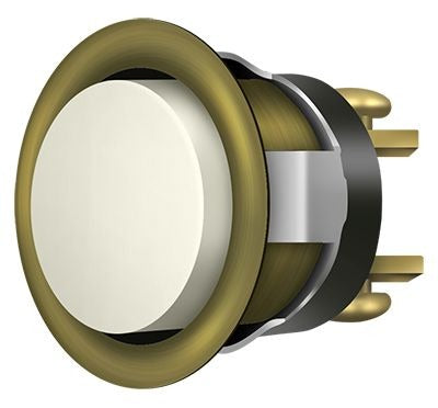 DELTANA Deltana BBC20-REPLU5 Replacement Bell Button Antique Brass