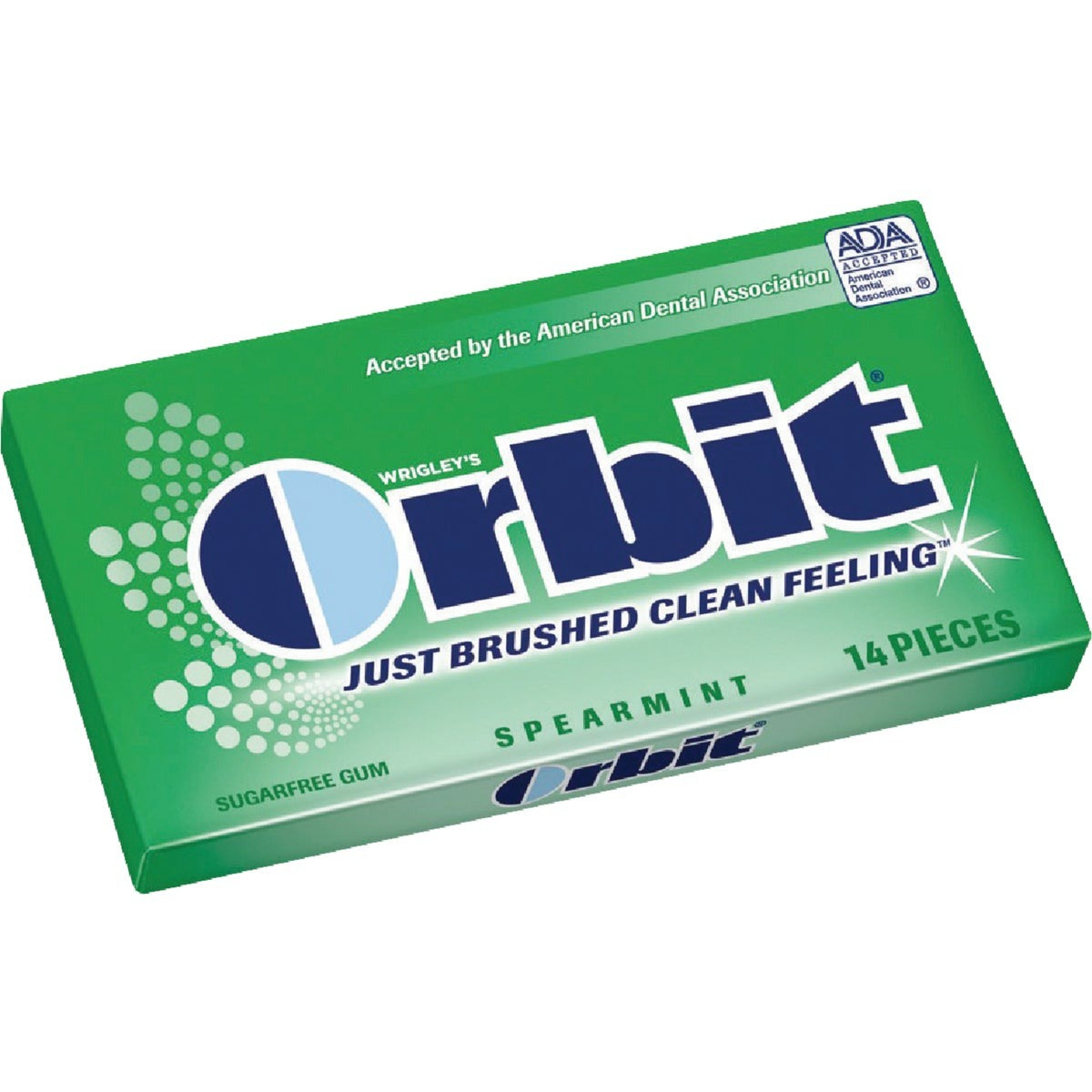 ORBIT Orbit 11620 Spearmint Sugarless Gum 12-count Display