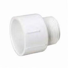 MUEL 436-102 Schedule 40 PVC Adapter, 1 x 3/4 Inch, Slip x Reducing MPT End