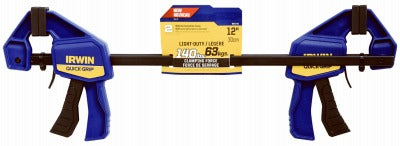 IRWIN Irwin Industrial Tool Co 1964745 Mini Bar Clamp 12in 2 Pack