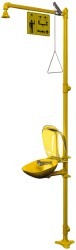 BRADLEY Bradley S19314PDC Drench Shower Eyewash Station